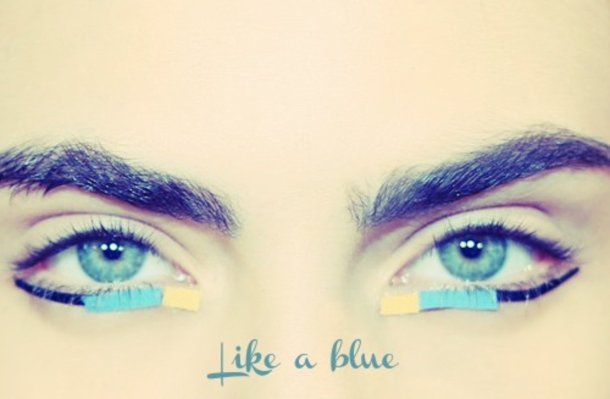 Make Up : Tendance bleu sur les yeux, bye bye le Nude !