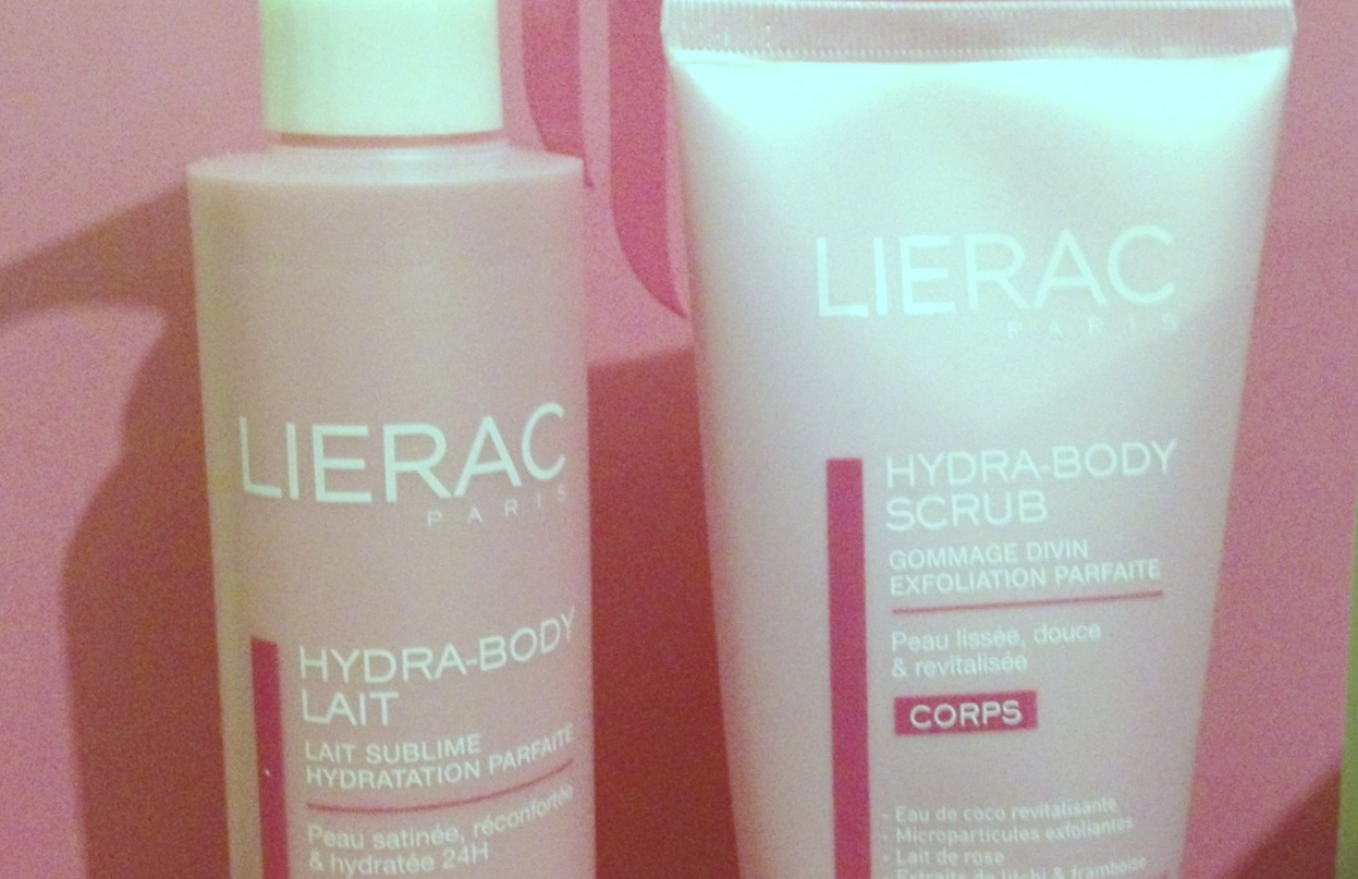J’ai testé la gamme Hydra-Body de Lierac