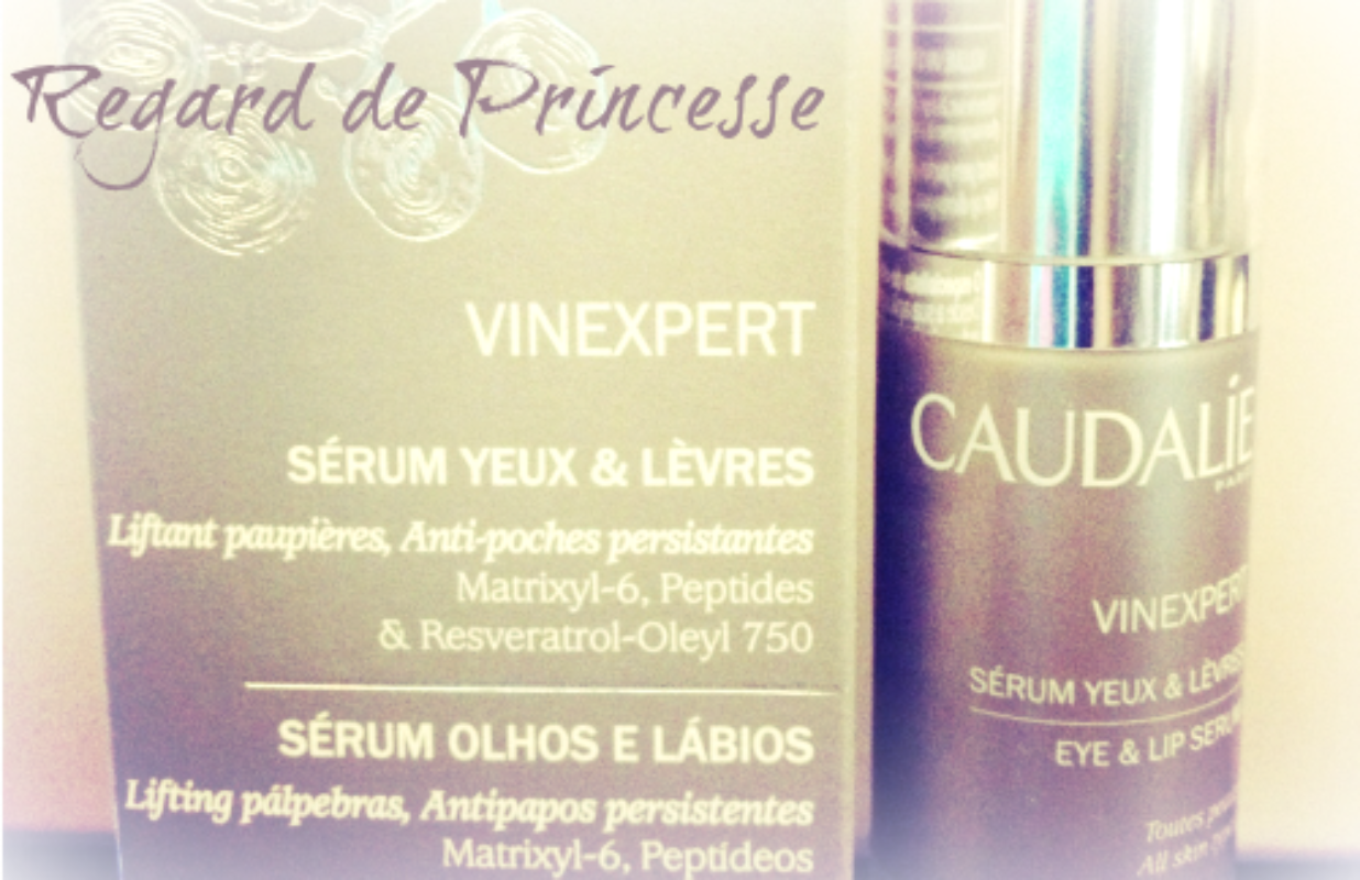 Sérum Yeux et lèvres de Caudalie, les yeux, oui, les lèvres….