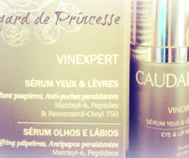 Sérum Yeux et lèvres de Caudalie, les yeux, oui, les lèvres….