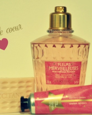 Coup de coeur : Fleurs merveilleuses de l’Occitane (c’est à la Rose, et ça me plaît quand même !)