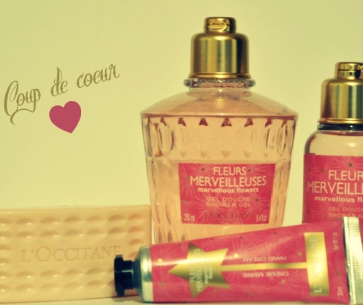Coup de coeur : Fleurs merveilleuses de l’Occitane (c’est à la Rose, et ça me plaît quand même !)