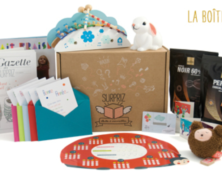 Une box dédiée aux enfants : Surpriz, la Boîte à Merveilles
