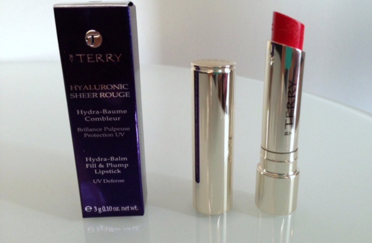 Le rouge Hyaluronic Sheer Rouge, by Terry : hydra baume (et sympa dans le froid)