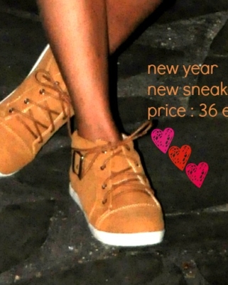 Happy New Year et mes nouvelles Sneakers à 36 euros