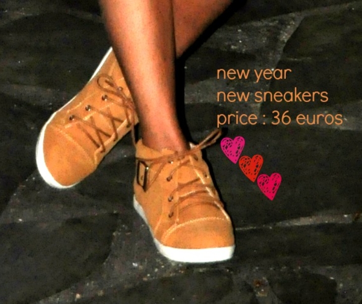 Happy New Year et mes nouvelles Sneakers à 36 euros
