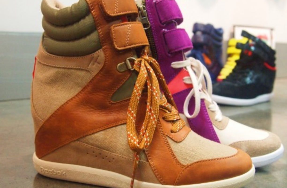 NEW ! Les baskets compensées Reebok – Wedge Sneakers with Alicia Keys