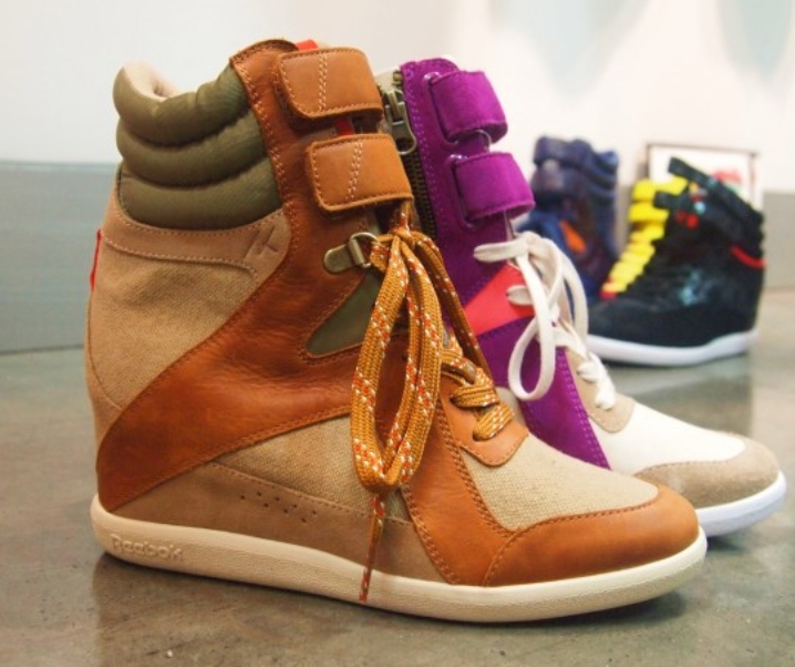 NEW ! Les baskets compensées Reebok – Wedge Sneakers with Alicia Keys