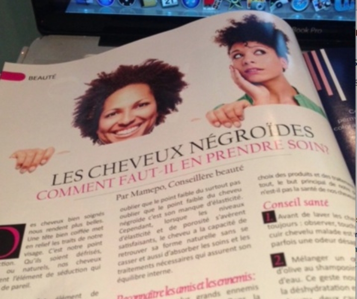 J’ai vu un article intitulé : « Les cheveux négroïdes comment en prendre soin ? » Que penser du terme Négroïdes ?
