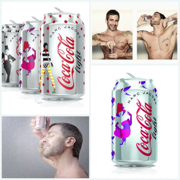 A quoi ressemble les canettes de Coca Cola Light designées par Marc Jacobs ?