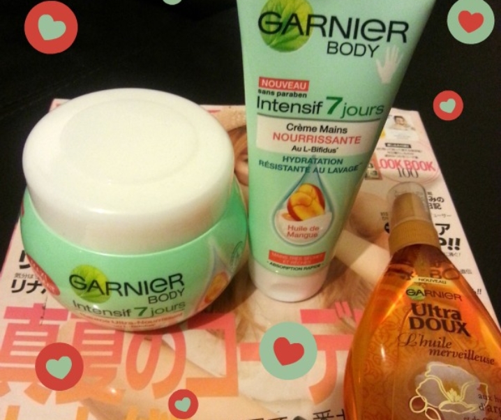 Garnier t’hydrate le corps et les cheveux pour 8 euros environ !