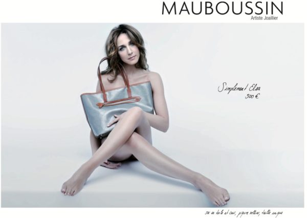 Elsa Zylberstein, Mauboussin, Photoshop et le sac à 500 euros