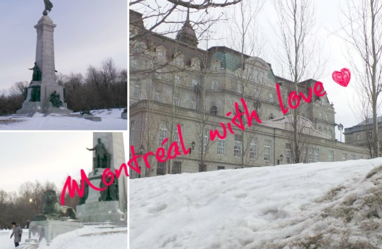 Quelques photos de Montréal sous la neige : Family Time