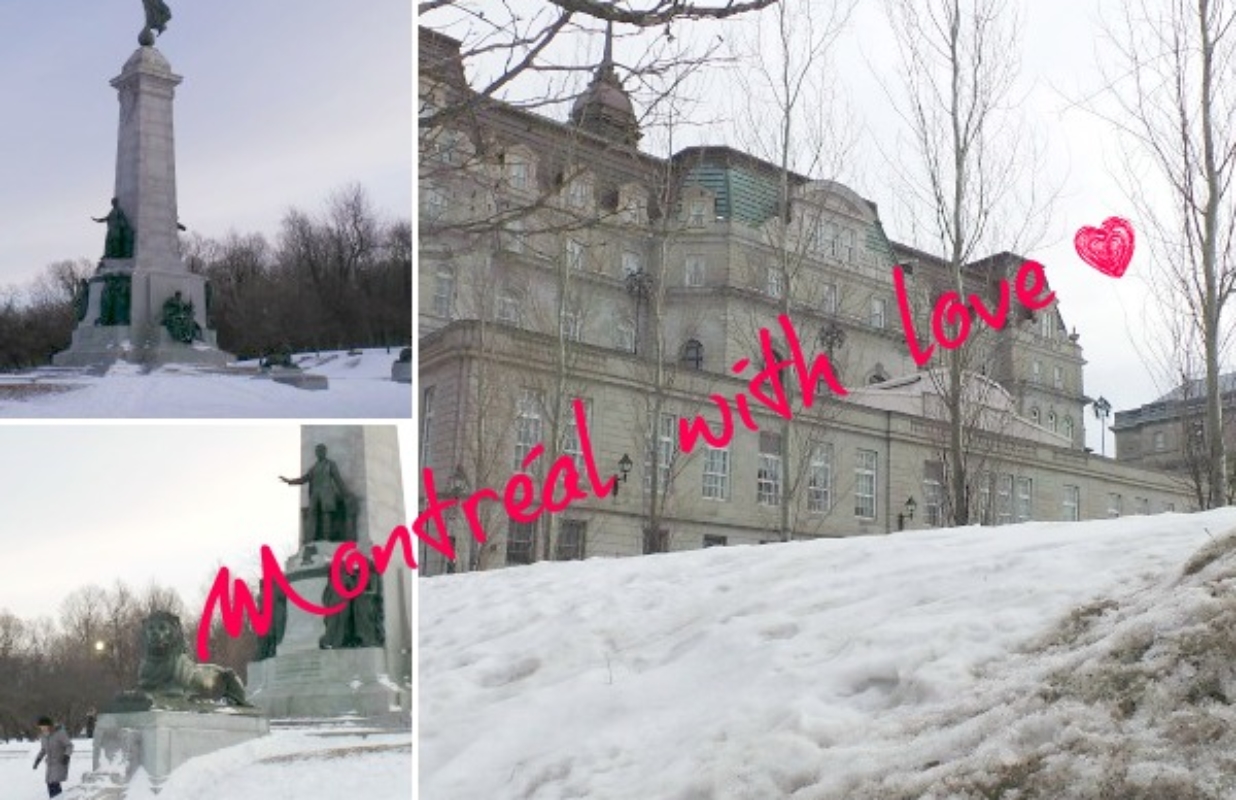 Quelques photos de Montréal sous la neige : Family Time