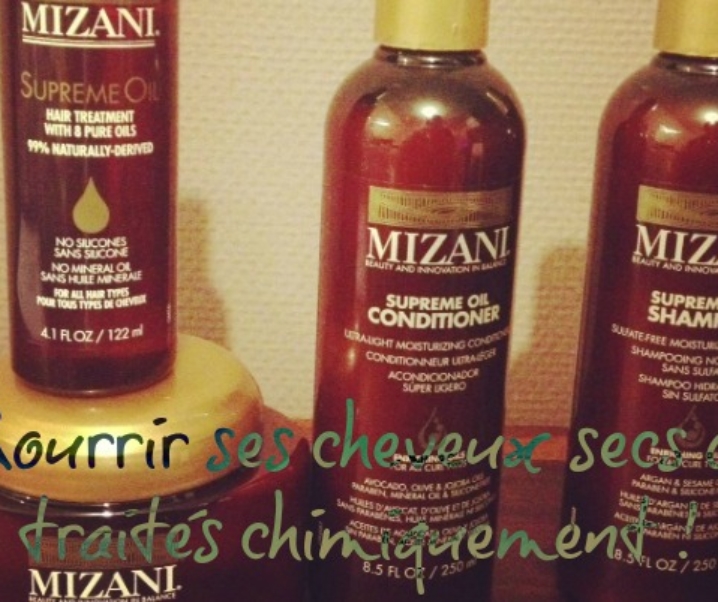 J’ai testé : la gamme Supreme Oil de Mizani, une belle routine pour les cheveux secs ou traités chimiquement