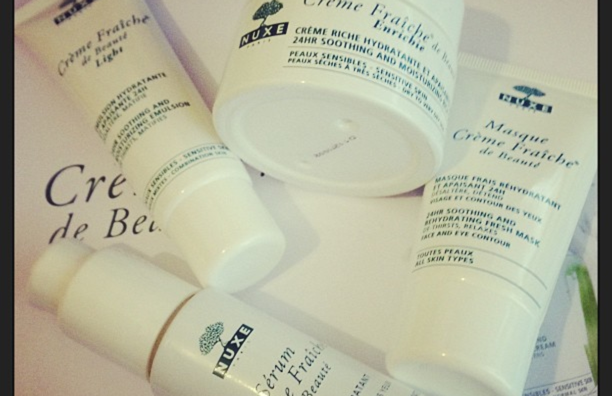 Peau agressée par le vent, le froid, la neige ? Peau déshydratée ? Gamme Crème Fraîche de Nuxe, vous testerez