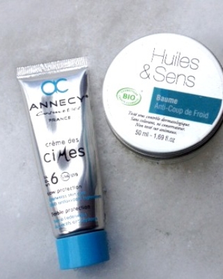 Le baume bio anti-coup de froid et la crème hydratante booster de bronzage : le test !