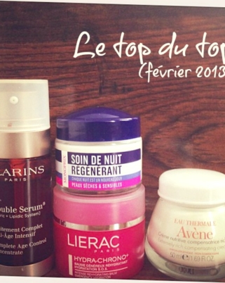 Mon top soin visage du mois de février avec Lierac, Monoprix, Clarins et Avène – 1