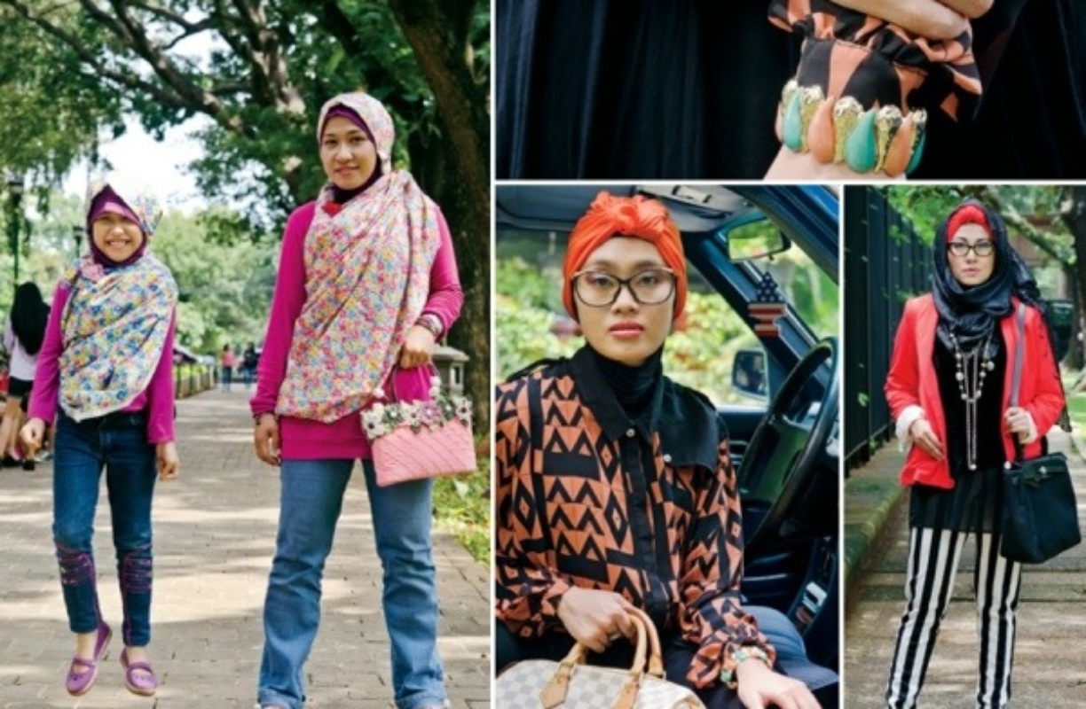 Elles portent le foulard, et sont à la pointe de la mode ! Via le ELLE Québec