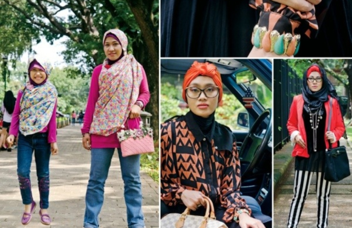 Elles portent le foulard, et sont à la pointe de la mode ! Via le ELLE Québec