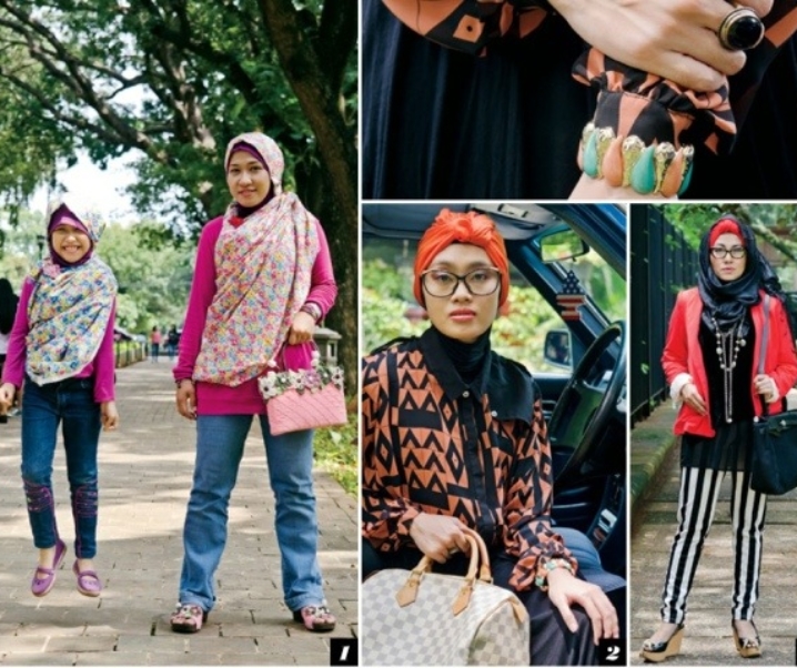 Elles portent le foulard, et sont à la pointe de la mode ! Via le ELLE Québec