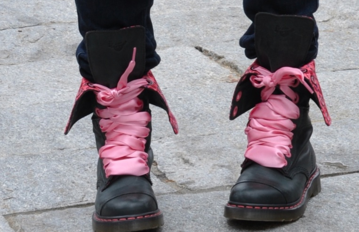 Marten boots 1" Ruban Satin Boot Laces Toutes Longueurs 