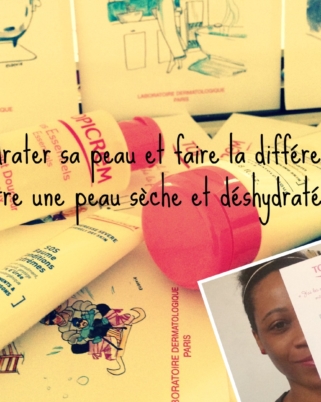 Hydrater sa peau : la différence entre peau sèche et déshydratée (plus ordonnance beauté Topicrem)