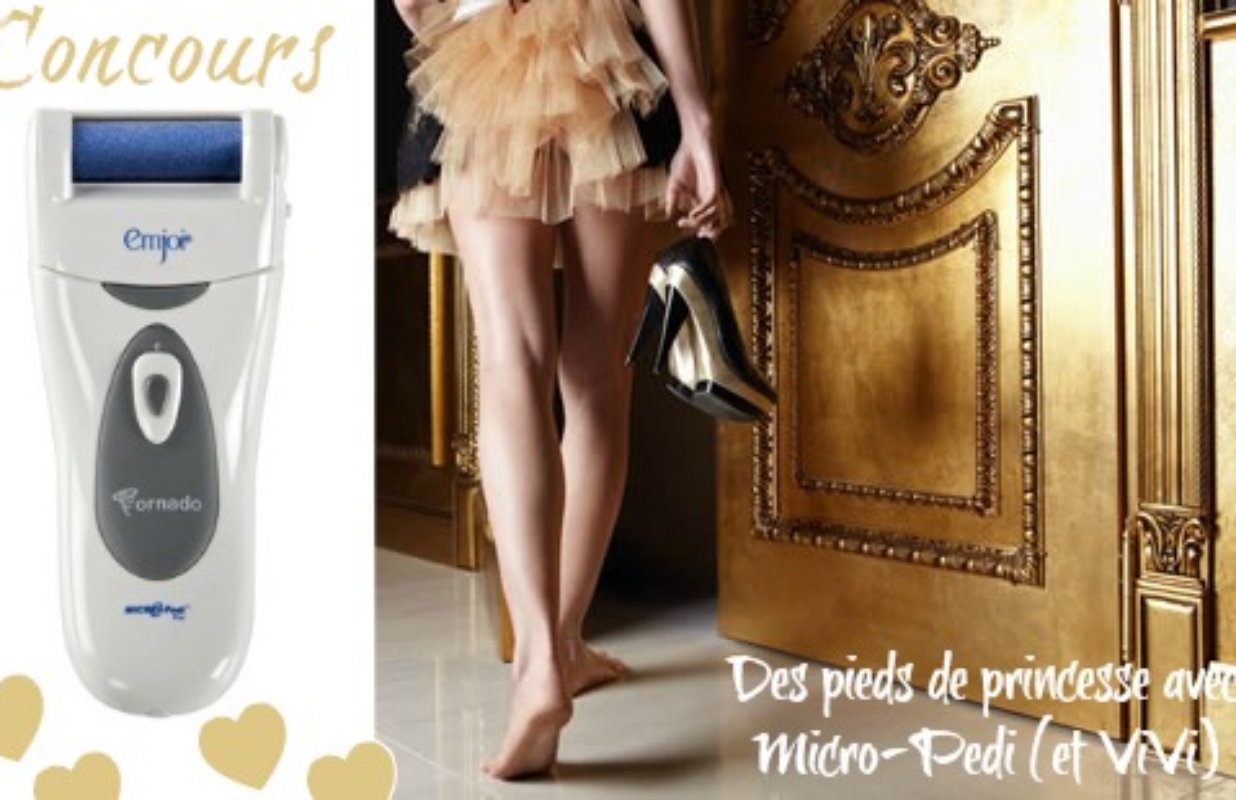 Concours Micro-Pedi : l’appareil pour se faire une pédicure de pro en un instant ! (et mon gros coup de coeur depuis Montréal)