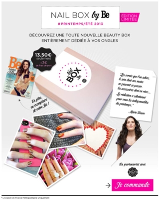 La Nail box by BE, une box pour les ongles (enfin !)