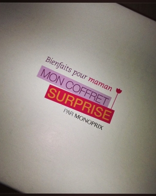 Coffret surprise Monoprix : Bienfaits pour maman