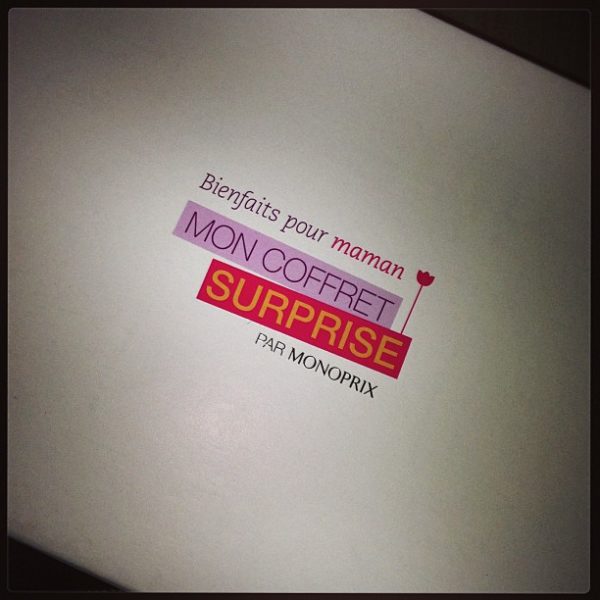 Coffret surprise Monoprix : Bienfaits pour maman