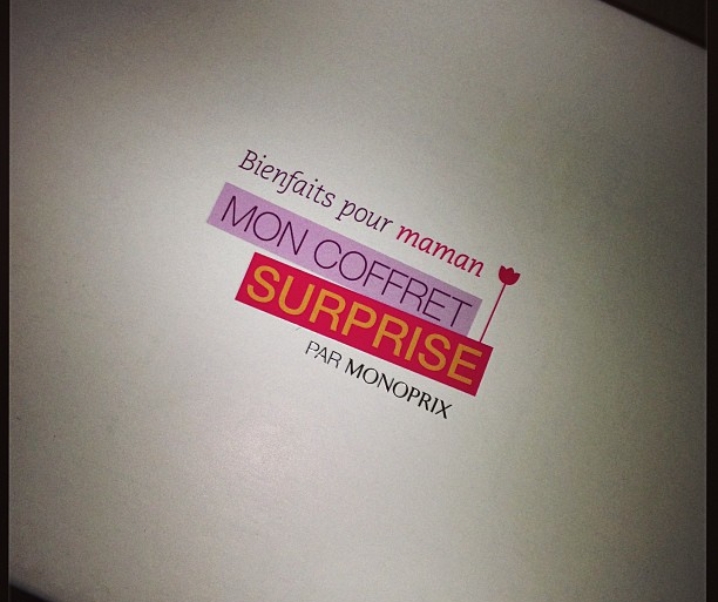Coffret surprise Monoprix : Bienfaits pour maman