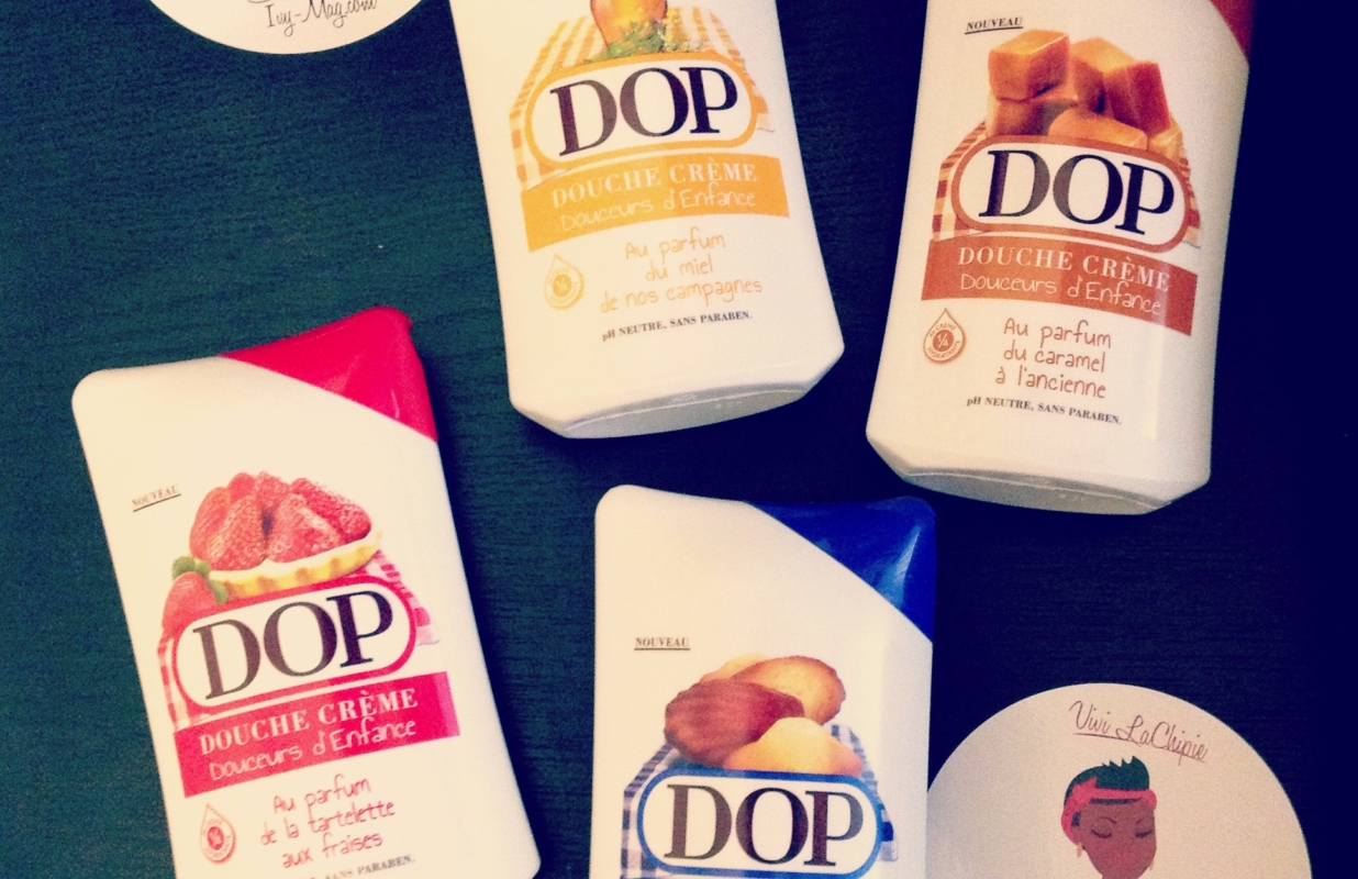 L’Homme a testé à ses dépens, la Douche Crème Dop – Douceurs d’enfance (à la madeleine)