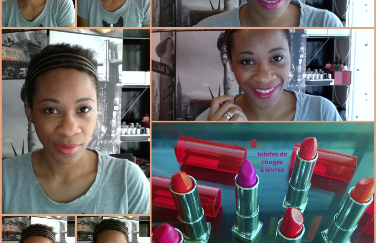6 teintes de rouges à lèvres pour les peaux noires et métissées (petits prix et maxi couleurs chez Gemey)