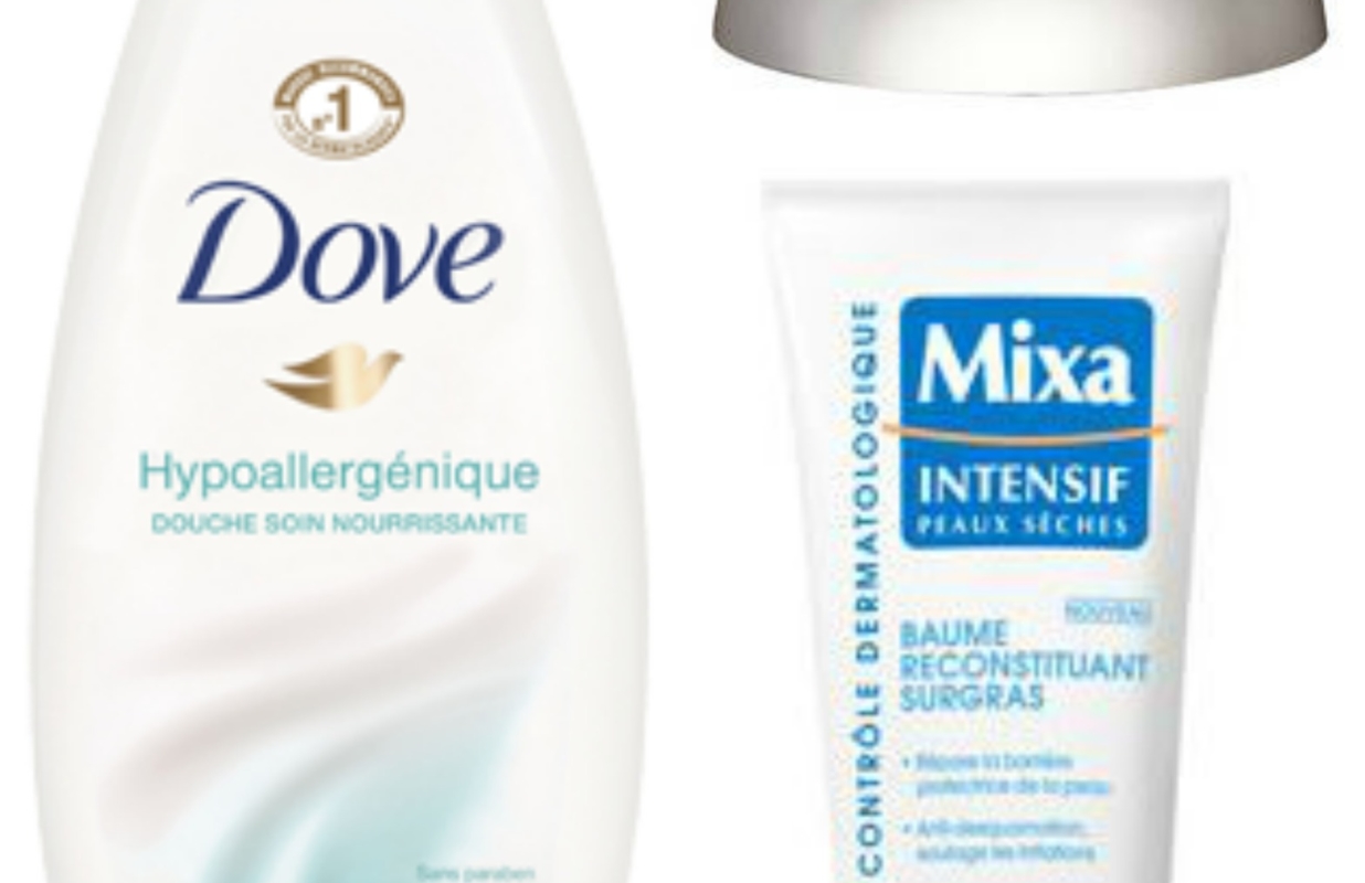 L’Homme : « je t’ai pris ton gel douche Dove, ta crème Mixa et ta crème Shiseido, pour mettre dans mon sac de sport » !