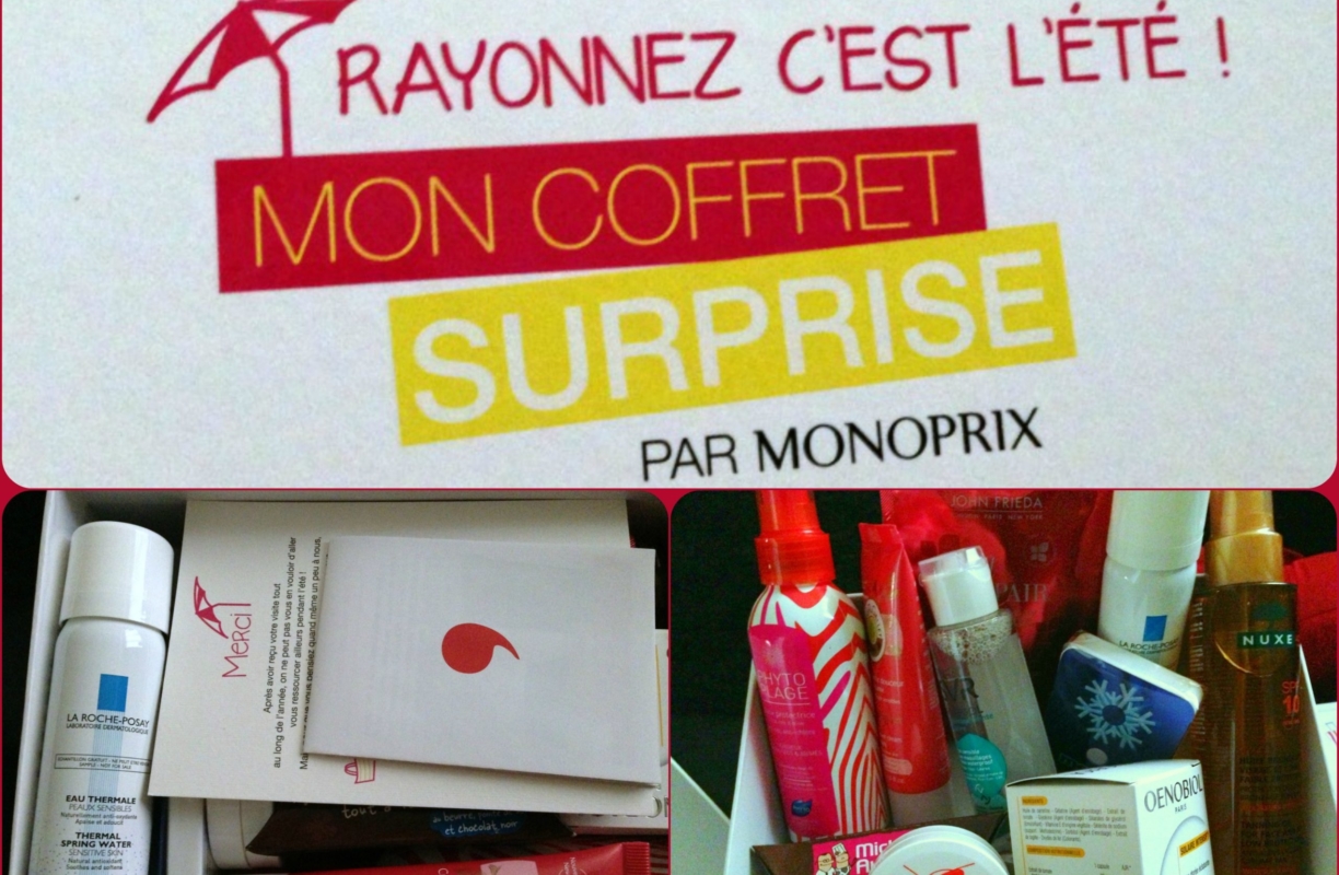 Rayonnez c’est l’été avec Monoprix : THE coffret