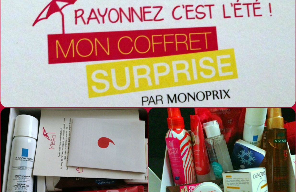 Rayonnez c’est l’été avec Monoprix : THE coffret