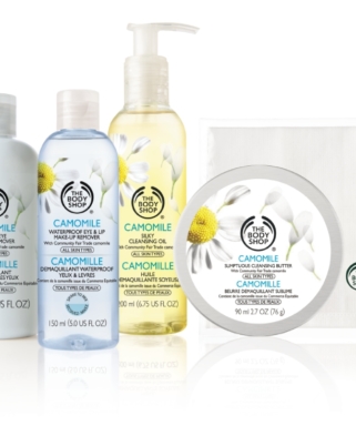 J’ai testé : la nouvelle gamme Camomille de The Body Shop – démaquillants et apaisants