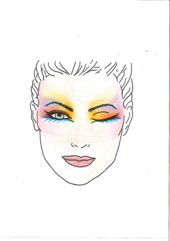 Face Charts Make Up For Ever – Festival Calvi on the Rocks !