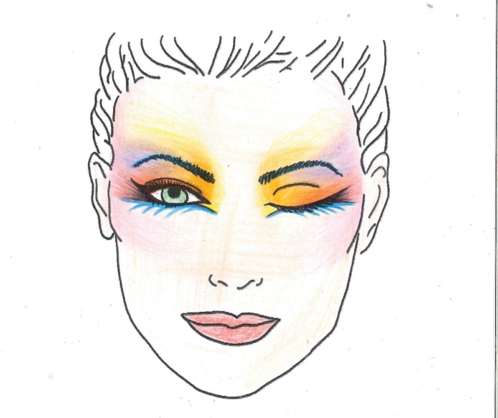 Face Charts Make Up For Ever – Festival Calvi on the Rocks !