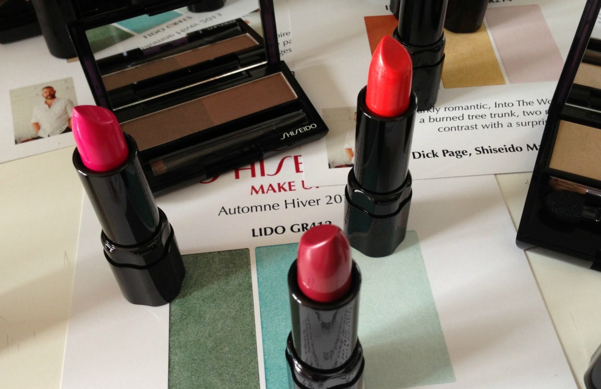 NEW : Collection Automne-Hiver Shiseido (aussitôt reçus, aussitôt amoureuse !)