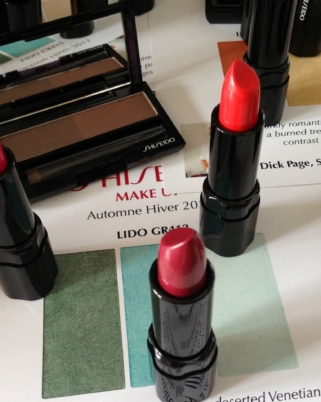 NEW : Collection Automne-Hiver Shiseido (aussitôt reçus, aussitôt amoureuse !)