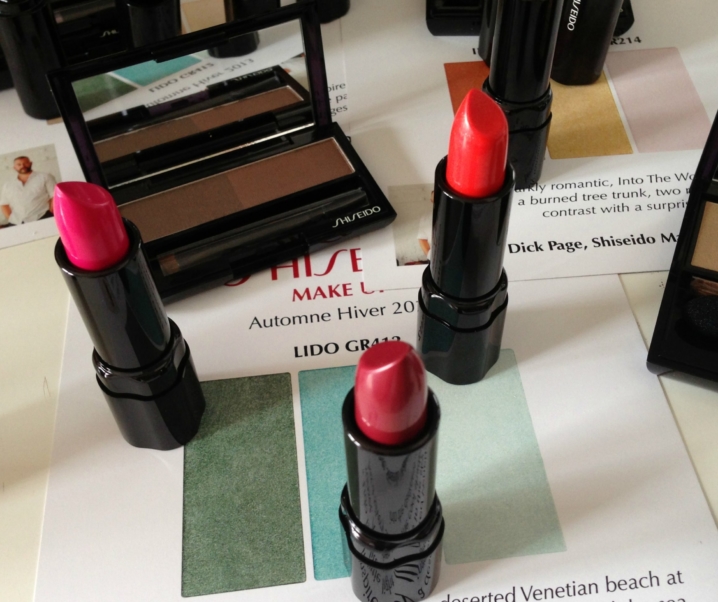 NEW : Collection Automne-Hiver Shiseido (aussitôt reçus, aussitôt amoureuse !)
