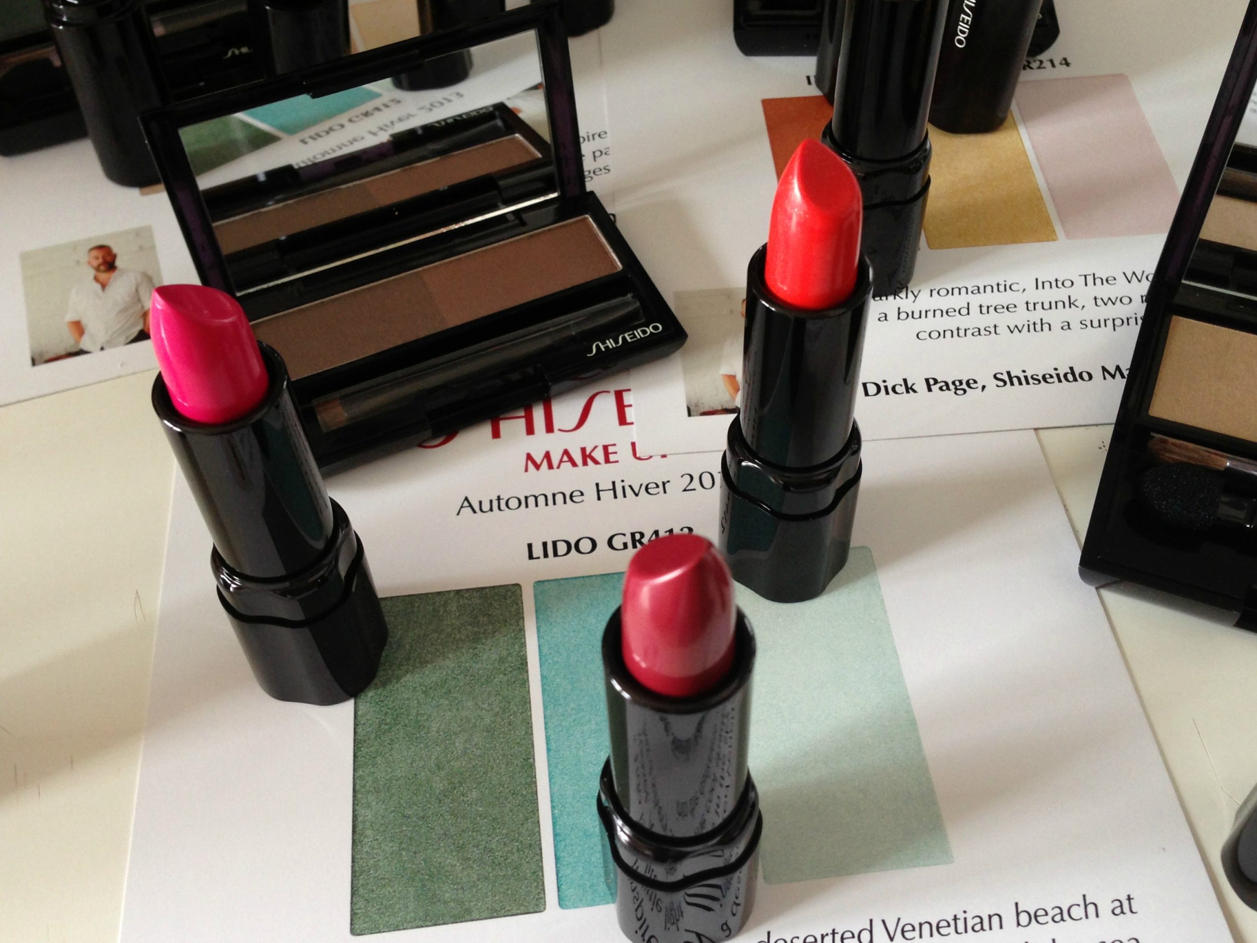 NEW : Collection Automne-Hiver Shiseido (aussitôt reçus, aussitôt amoureuse !)