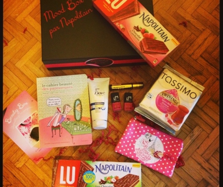 Gourmandise : La Mood Box by Napolitain sort aujourd’hui !