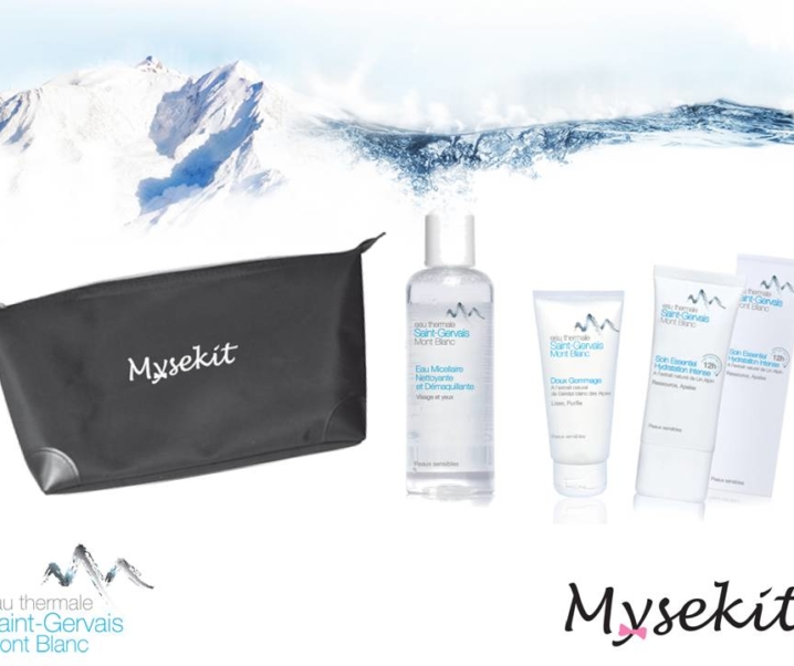Saint Gervais Mont Blanc gagnant aux Victoires de la Beauté, et  Mysekit vous propose de gagner 3 soins pour tester la marque !