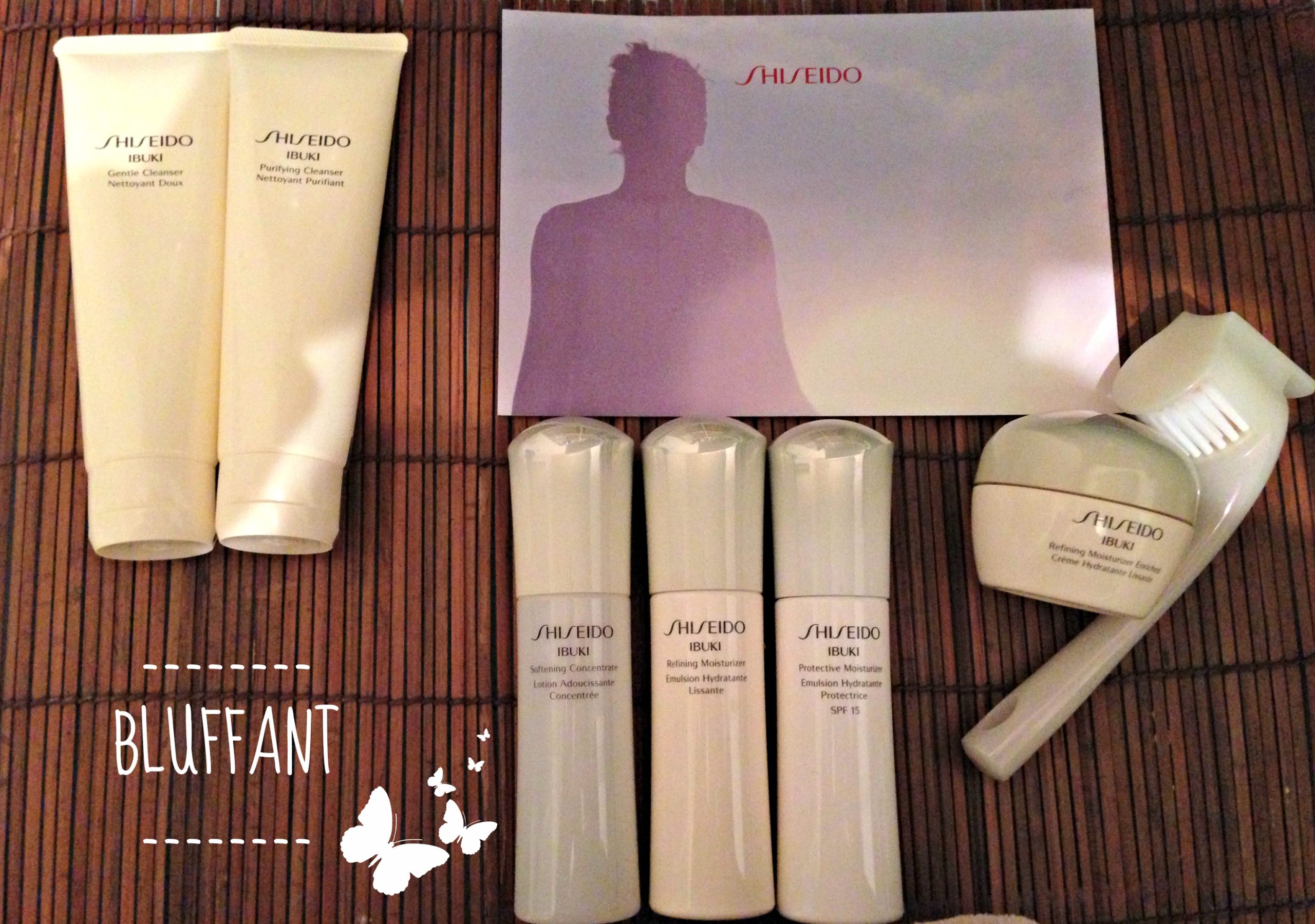 Bluffant : la gamme Ibuki Shiseido – soins visage dédiés aux 25-35 ans !