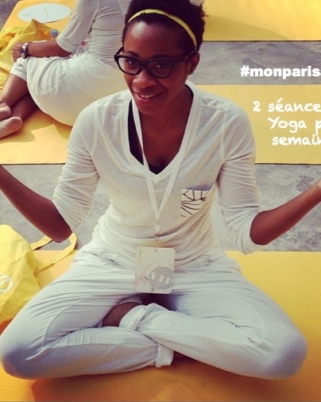 2 séances de yoga par semaine, sur un mois, c’est mon pari santé!  Et vous, quel est le vôtre ? (10 000 euros à la clé)