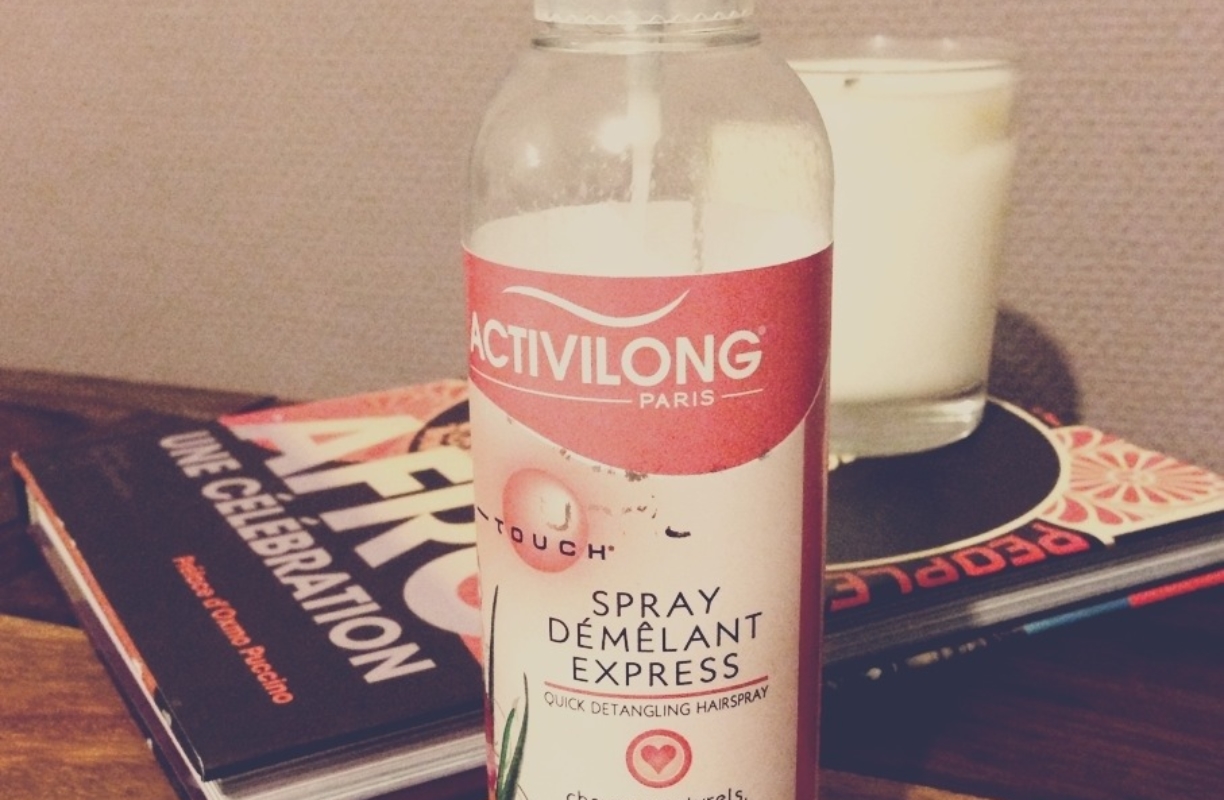 Activilong Spray Démêlant Express : ou comment démêler ses cheveux crépus facilement !