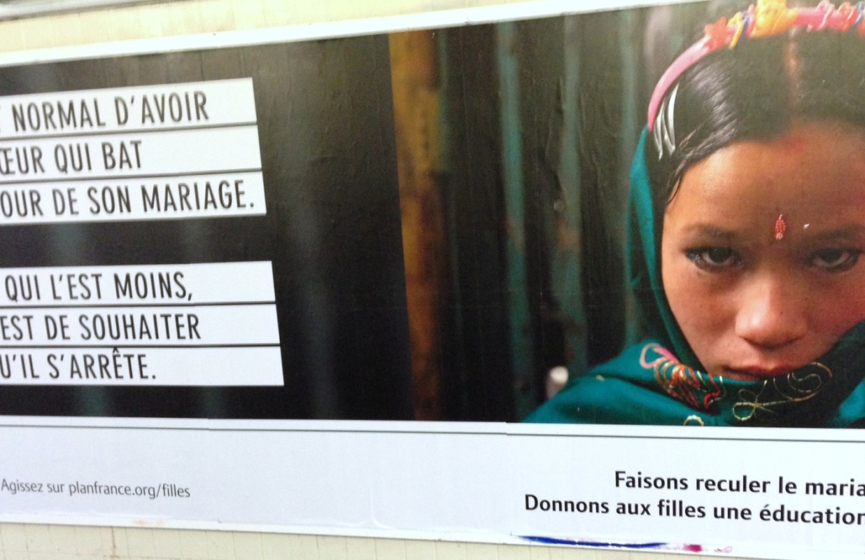 La campagne PLAN (ou comment mesurer notre chance de pouvoir faire de vrais mariages d’amour)